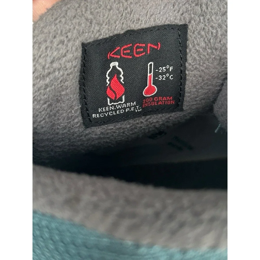 Keen Circadia Mid Polar Steel Grey Waterproof Hiking Boot Womens Size 9